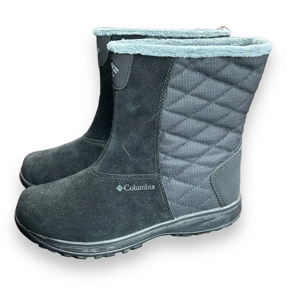 Columbia Womens Ice Maiden Slip II Snow‎ Boot Black Size 8 M